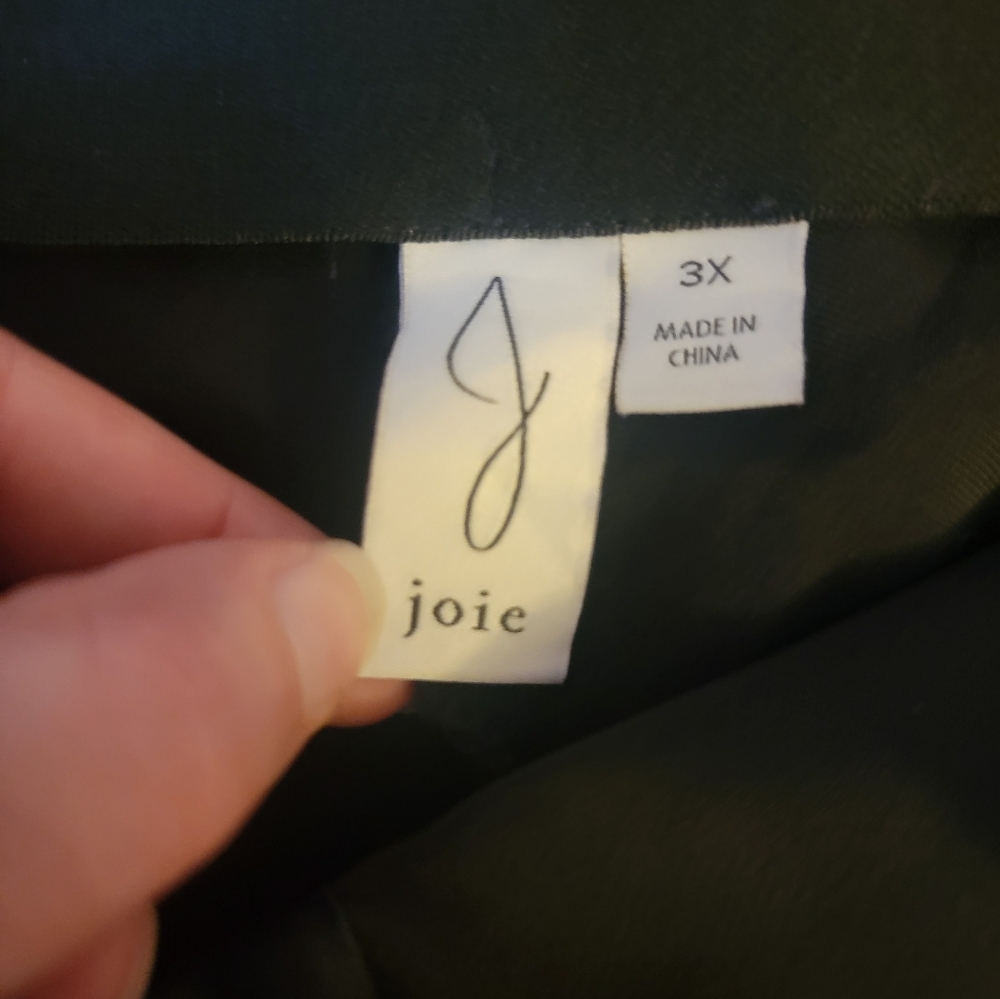 Joie Wide Leg Pants Size 3X Black - Picture 5 of 9